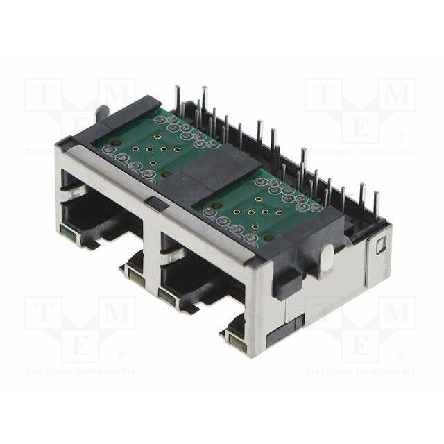 AMPHENOL Connector: RJ45; PIN: 16; Cat