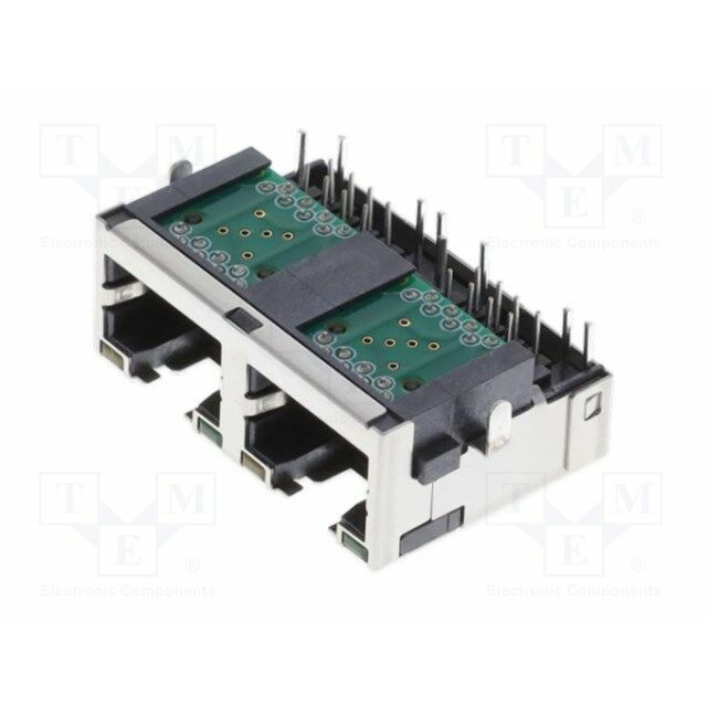 AMPHENOL Connector: RJ45; PIN: 16; Cat