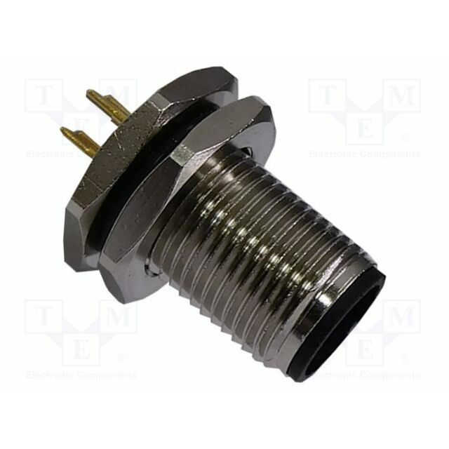 Connector: M12; PIN: 4; straight; IP67