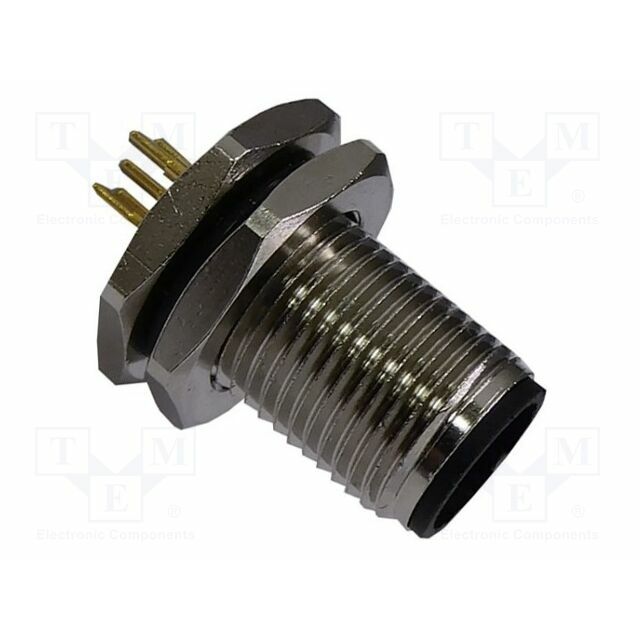 Connector: M12; PIN: 5; straight; IP67