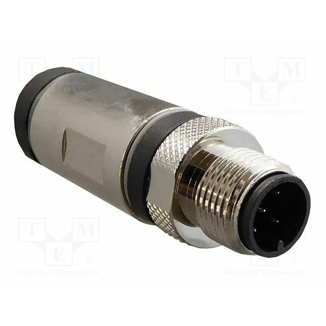 Connector: M12; PIN: 5; male; IP67