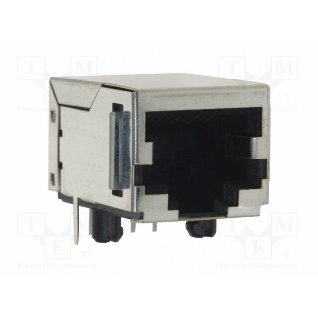 Connector: RJ45; socket; 64; PIN: 8