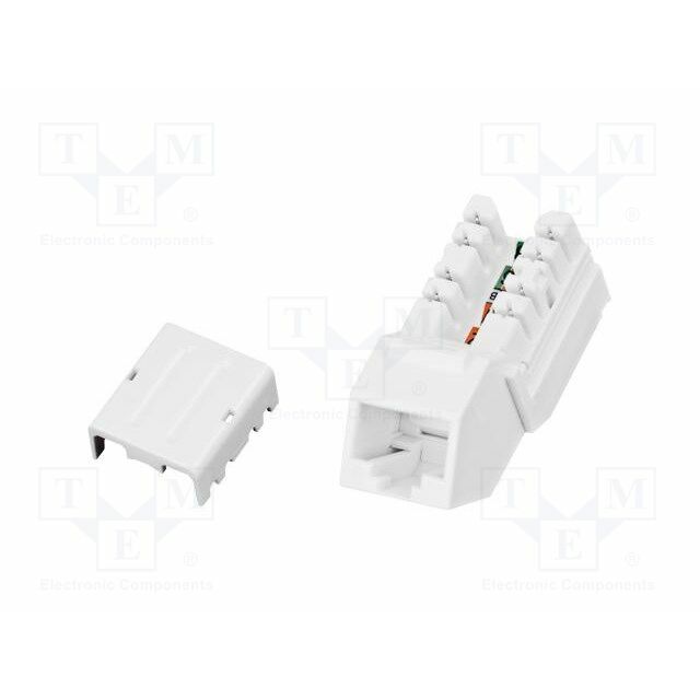 Connector: RJ45; Cat 6a; unshielded; 8p8c