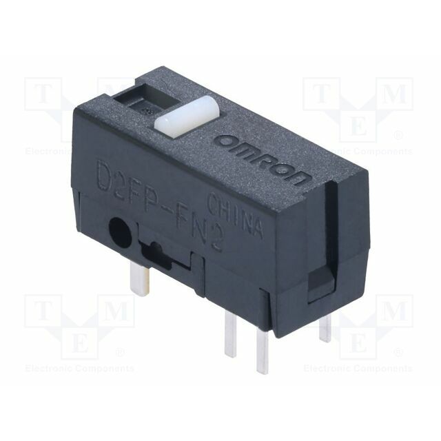 OMRON Microswitch SNAP ACTION; 0.04A/5VDC