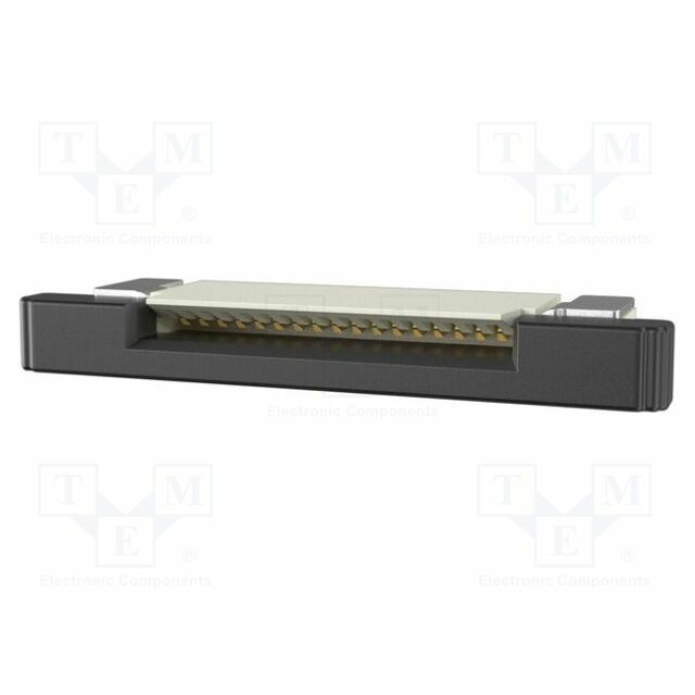 AMPHENOL Connector: FFC/FPC; gold-plated; SMT; 500mA