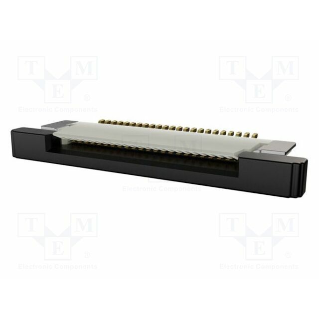 AMPHENOL Connector: FFC/FPC; gold-plated; SMT; 500mA