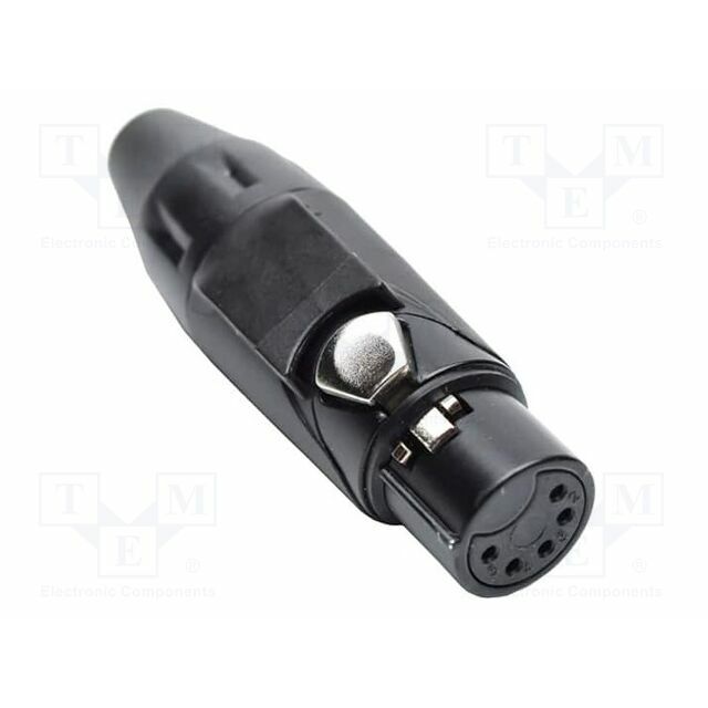 AMPHENOL Connector: XLR; 7.5A; 133V