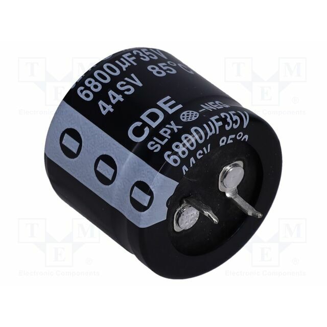 Knowles Corporation Capacitor: electrolytic; SNAP-IN; 6