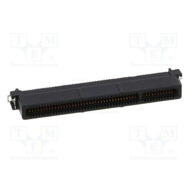 AMPHENOL Connector: for cards; SMT; gold-plated