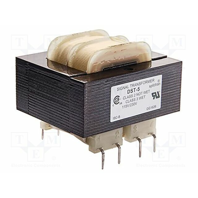 Transformer: encapsulated; 5÷10V; 34.8x28.4x24
