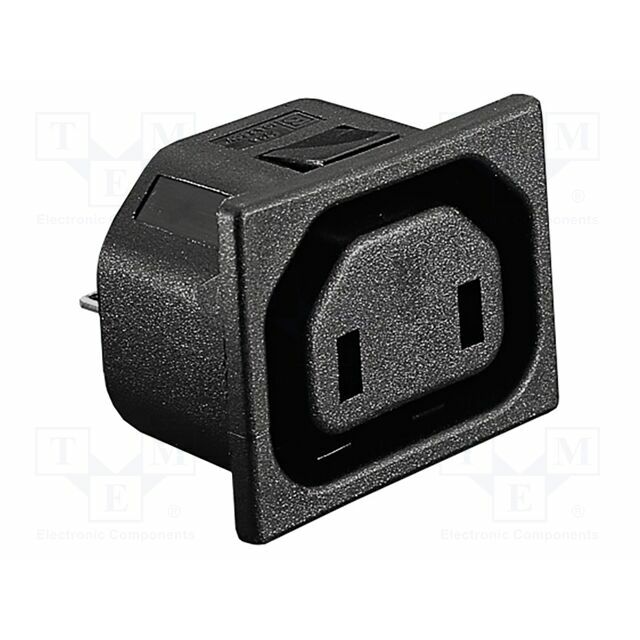 BULGIN Connector: AC supply; socket; Inom: