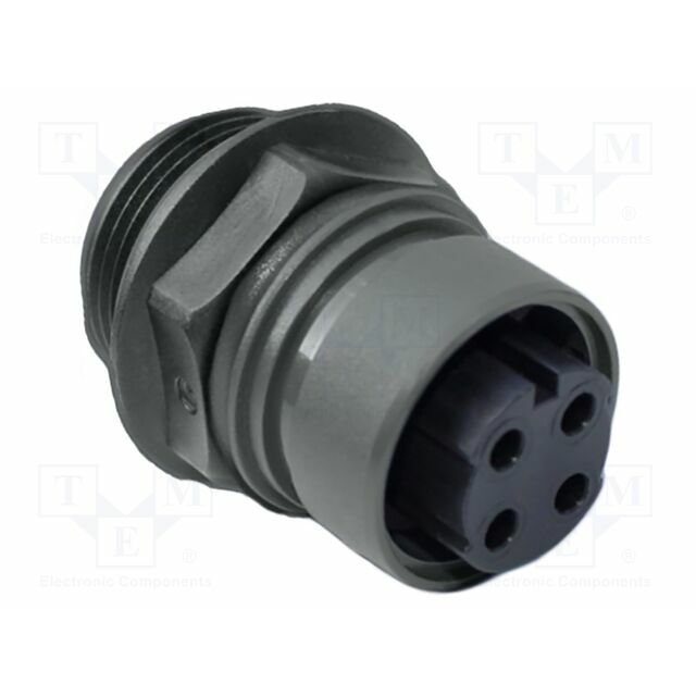 BULGIN Connector: circular; socket; female; PIN: