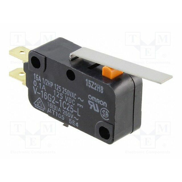 OMRON Microswitch SNAP ACTION; SPDT; ON-(ON)