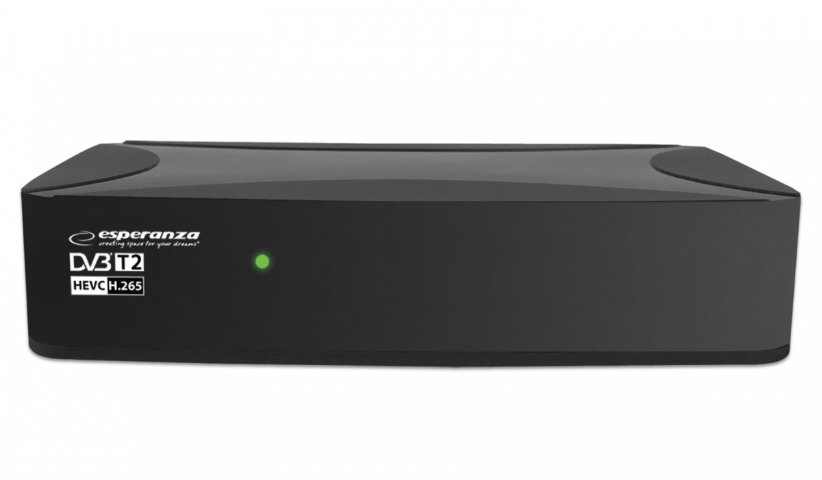 ESPERANZA Digital Tuner/decoder DVB-T2 H.265/HEVC