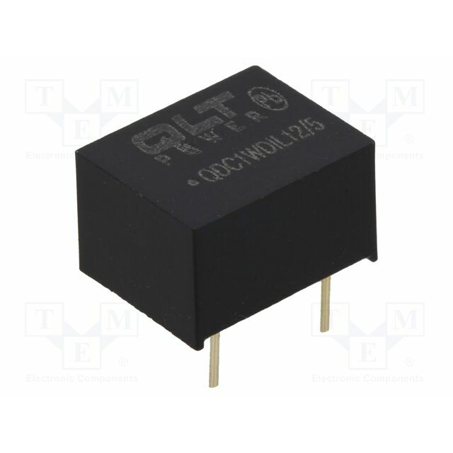 QLT POWER Converter: DC/DC; 1W; Uin: