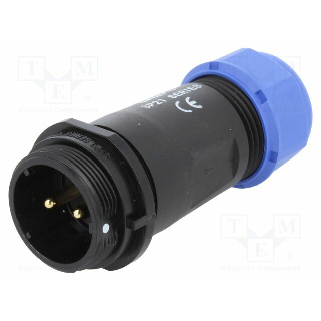 WEIPU Connector: circular; plug; male; PIN: