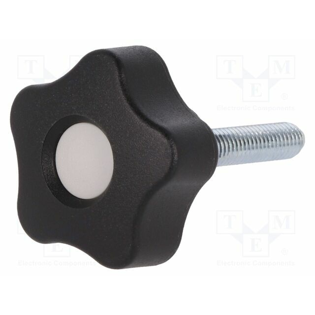 ELESA+GANTER Knob; Ø: 32mm; Ext.thread: