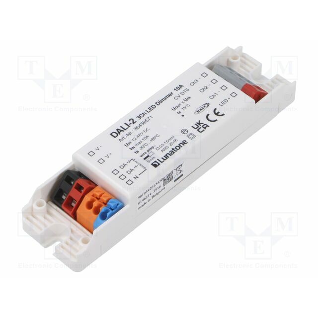 Lunatone Power supply: controller; LED; DALI