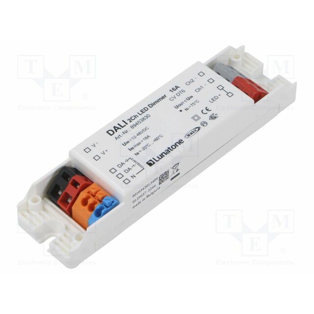 Lunatone Power supply: controller; LED; DALI