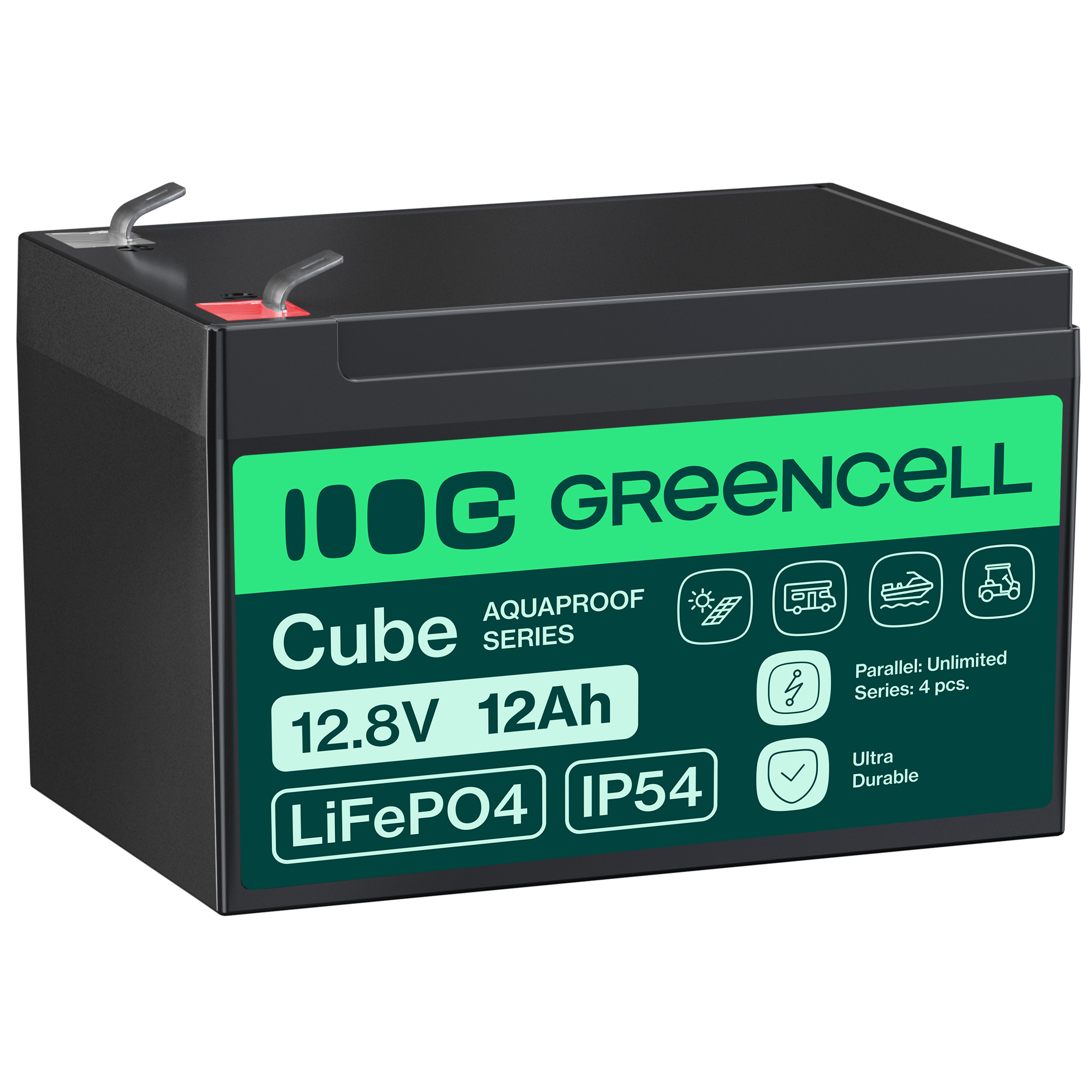 Green Cell LFPGC12V12AH UPS battery Lithium
