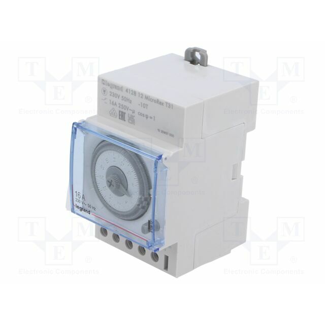 LEGRAND Programmable time switch; 30min÷24h; SPDT