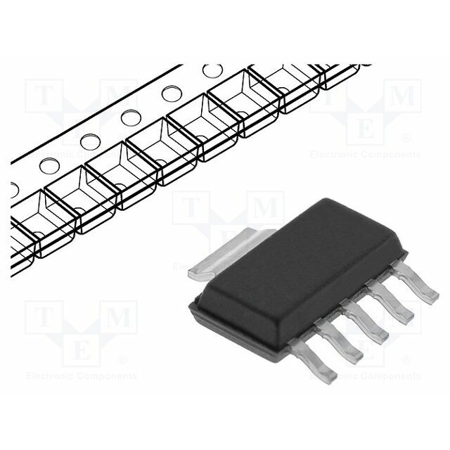 TEXAS INSTRUMENTS IC: voltage regulator; LDO