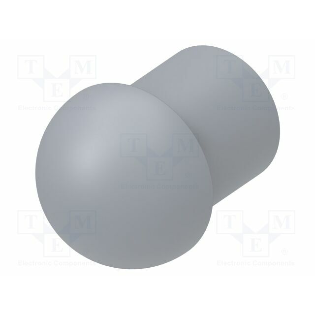 TE CONNECTIVITY Stopper; polyamide; grey; Entrelec