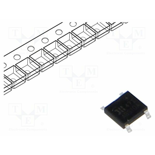 DIODES INCORPORATED Bridge rectifier: single-phase; Urmax: