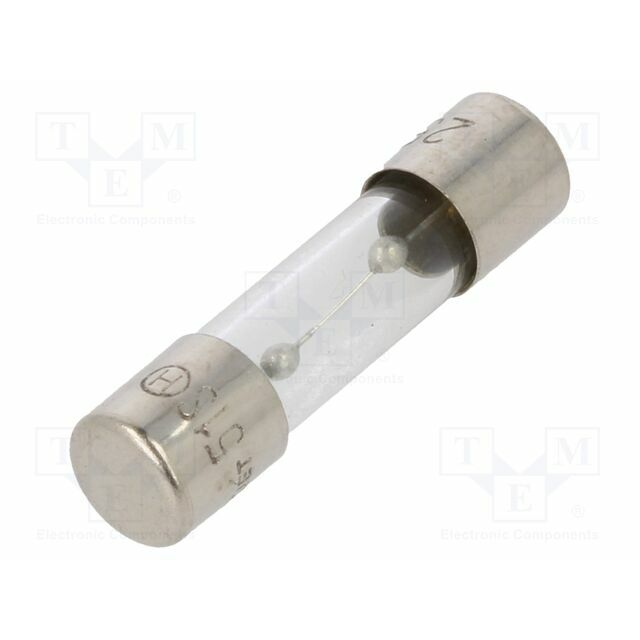 OPTIFUSE Fuse: fuse; 5x20mm; glass; 8A
