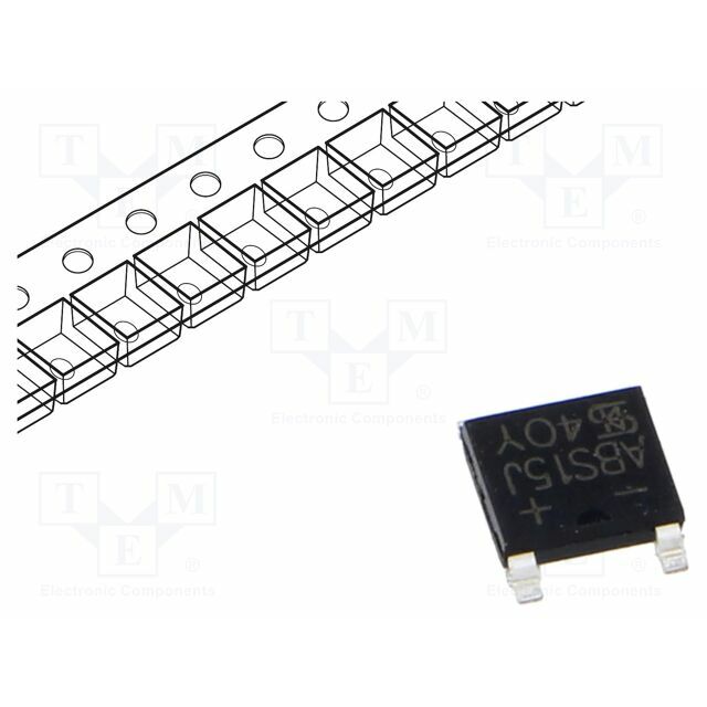 TAIWAN SEMICONDUCTOR Bridge rectifier: single-phase; Urmax: