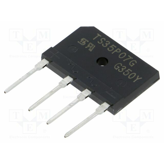 TAIWAN SEMICONDUCTOR Bridge rectifier: single-phase; Urmax: