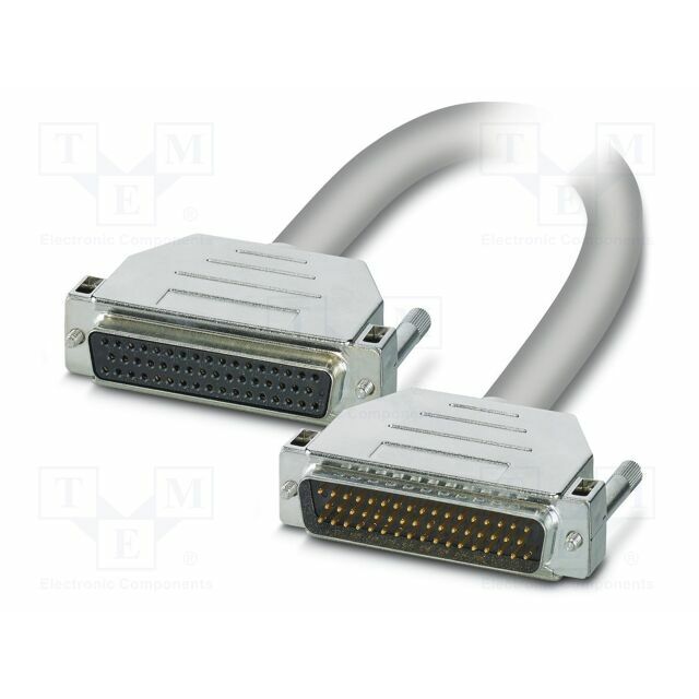 PHOENIX CONTACT Cable; D-Sub 50pin socket