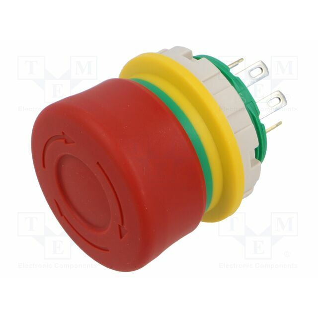 IDEC Switch: emergency stop; 22mm; Stabl