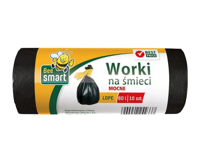 Worki na śmieci Bee Smart 60L