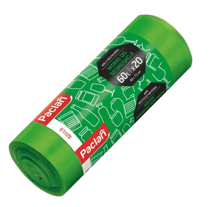 Worek do segr szkło Paclan 60l