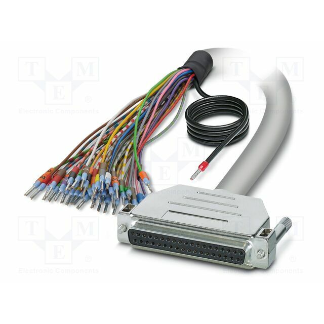 PHOENIX CONTACT Cable; D-Sub 37pin socket
