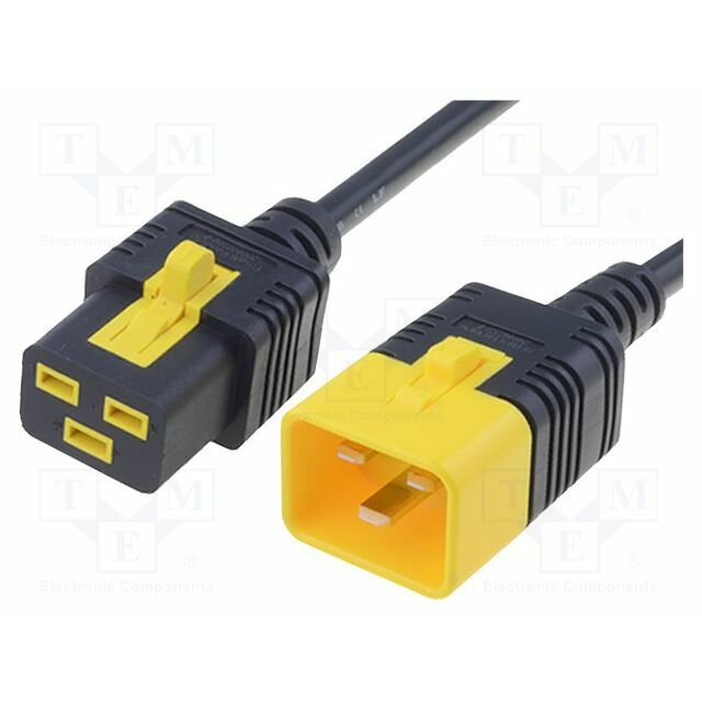 SCHURTER Cable; H05VV-F; 3x1.5mm2; IEC