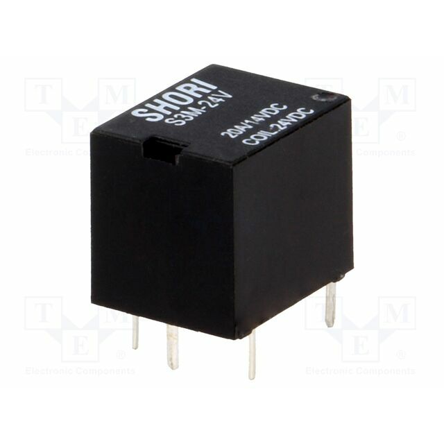 SHORI ELECTRIC Relay: electromagnetic; Ucoil: 24VDC