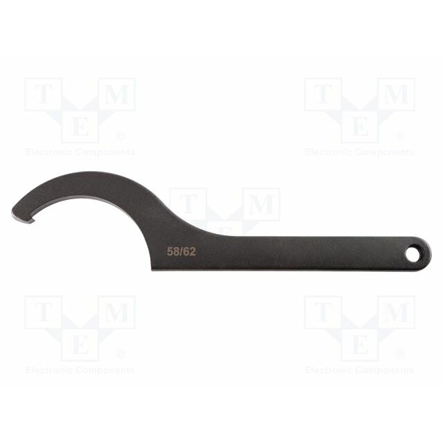 NEO TOOLS Wrench; hook; Chrom-vanadium steel