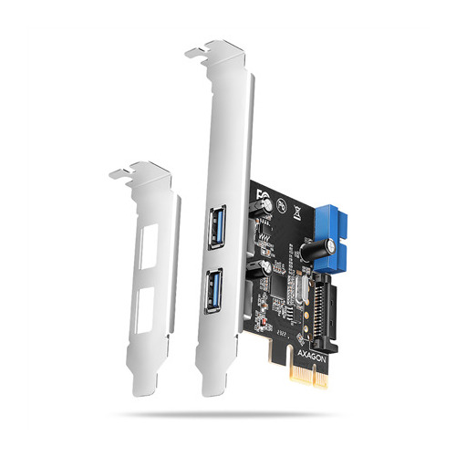 AXAGON PCEU-232RS controller PCIe, 2x2x port