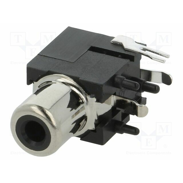 KEYSTONE Connector: RCA; socket; female; angled