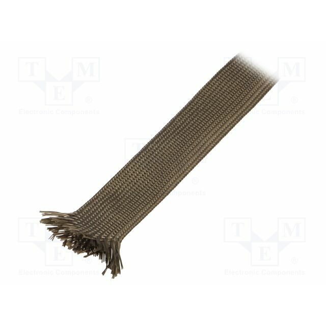 FAVIER Insulating tube; khaki; basalt fiber