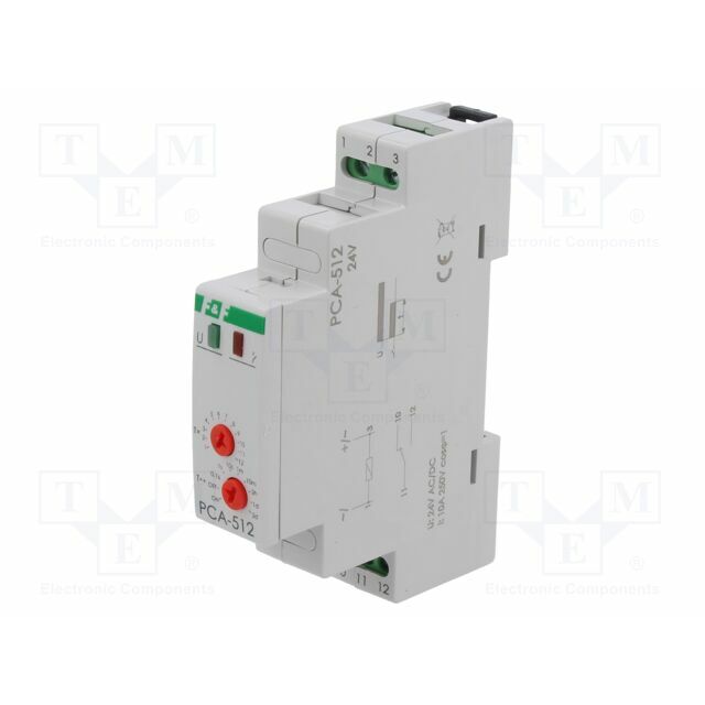 F&F Timer; 0,1s÷24days; SPDT; 10A