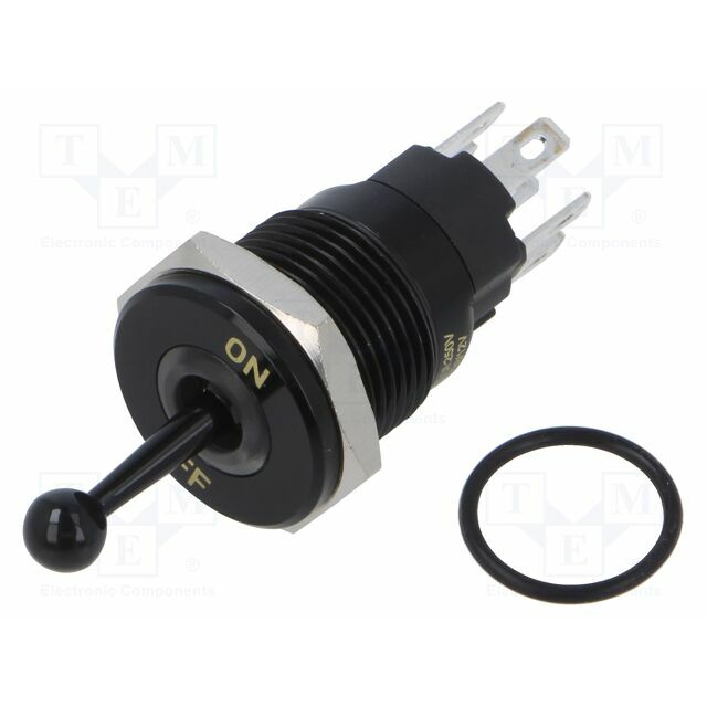 Switch: toggle; Pos: 2; SPDT; ON-ON