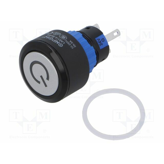 ONPOW Switch: push-button; Pos: 2; SPDT