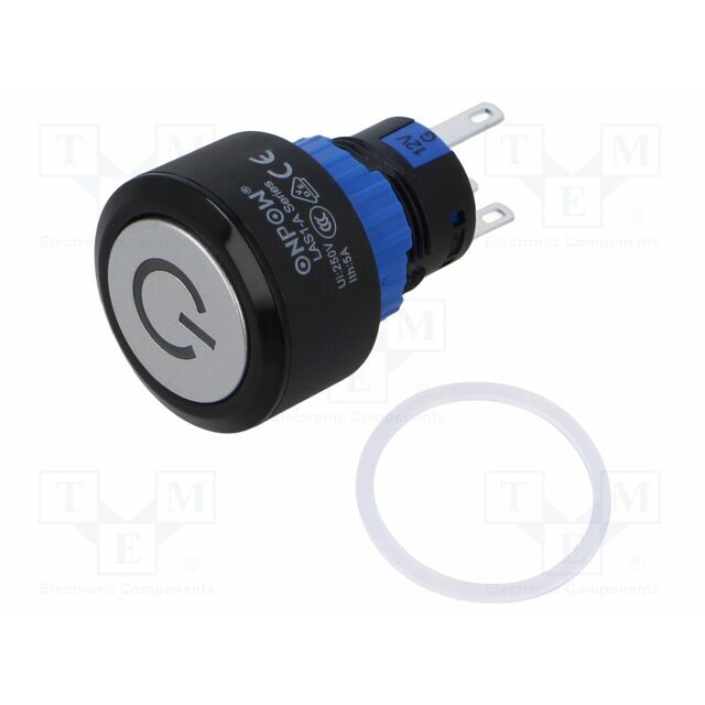 ONPOW Switch: push-button; Pos: 2; SPDT