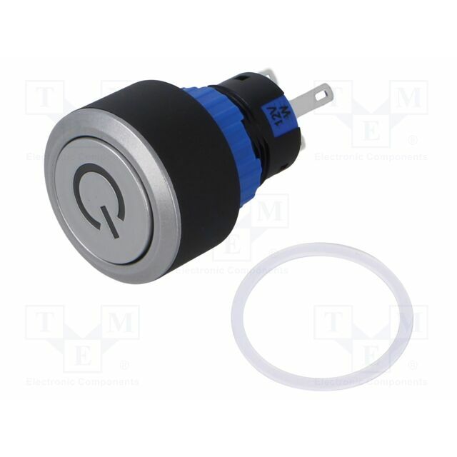 ONPOW Switch: push-button; Pos: 2; SPDT