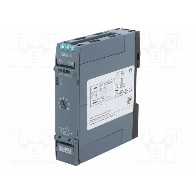 SIEMENS Timer; 3s÷60s; DPST-NO; 250VAC/3A; Usup: