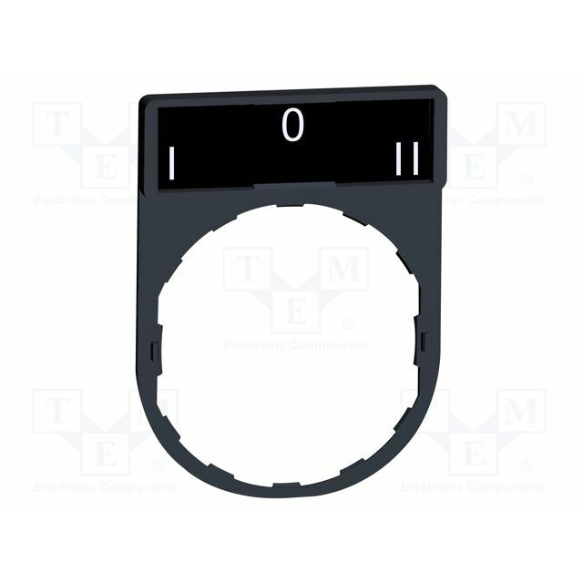 SCHNEIDER ELECTRIC Description label; 22mm; Harmony