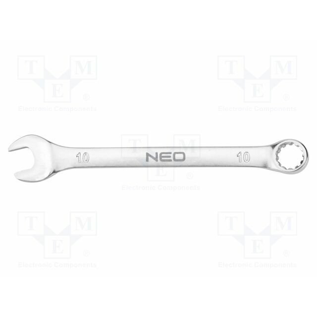 NEO TOOLS Wrench: combination spanner; double-sided